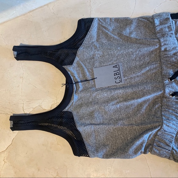 NWT Cosabella Portofino Romper with Mesh Insets - Picture 3 of 9